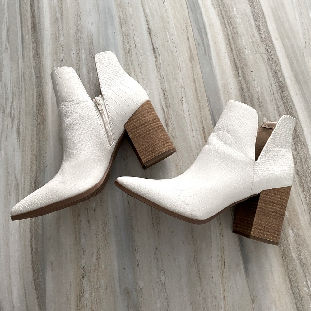 White Booties